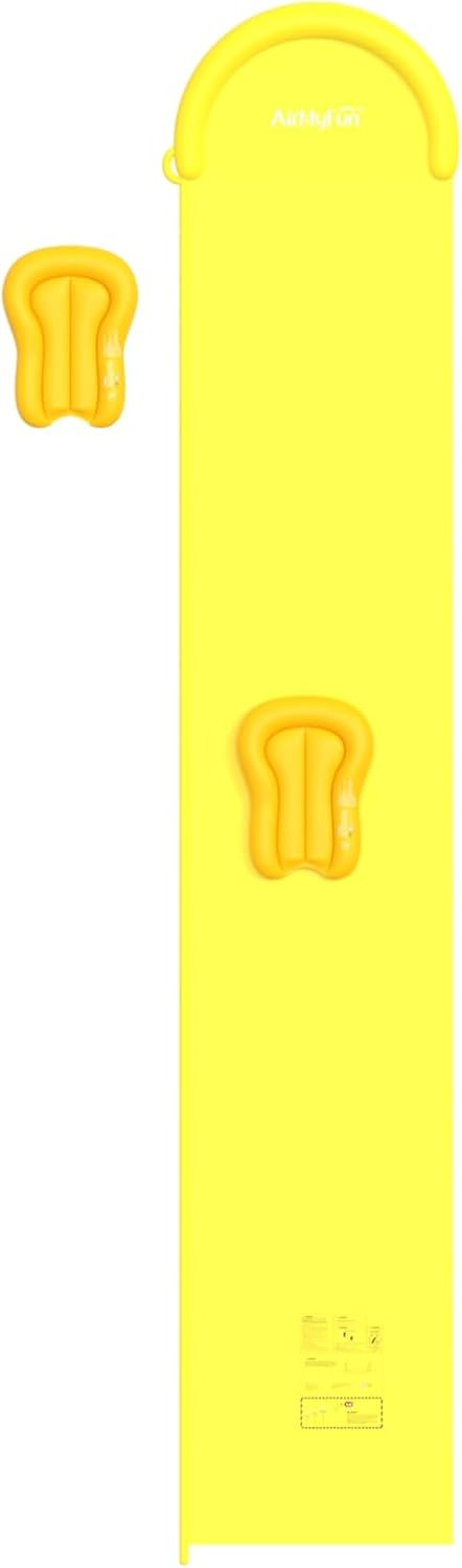 AirMyFun Backyard Water Slide for Kids – Inflatable Surfboard Included, Spray Cooling System, Quick Setup, Lightweight & Foldable – Ideal Summer Outdoor Toy for Family Fun & Splash Play