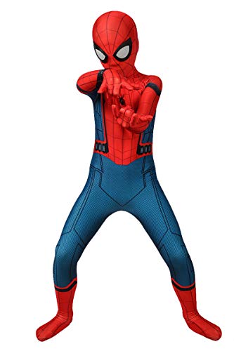 Reshiny Kids Zentai Costumes Cosplay Onesie Suit Spandex Superhero Pretend Play,M