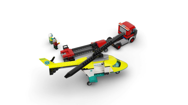 Amazon.com: Lego City Great Vehicles Rescue Helicopter Transport