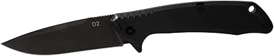 ABKT Shadow Scavanger Ball Bearing Folding Knife - Black