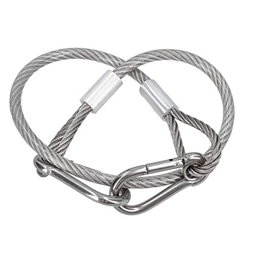 AB Tools Safety Strap for Anchor & Outboard Motor Aux Engine Bracket Stainless Steel