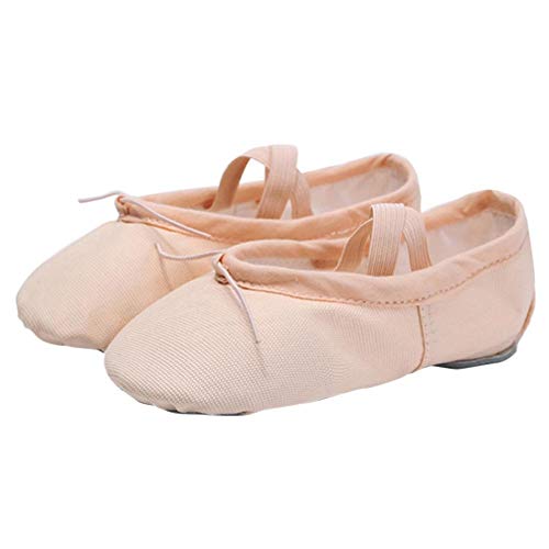 KESYOO 1 Pair Santa hat Flats Canvas Dance Shoes Ballet Practice Shoes White Ballet Shoes Mens Dance Shoes Sole Ballet Shoes Men's Dance Shoes Ballet Shoes for Kids Slippers Man Girl