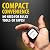 Perfect Tape Measure - Pocket Precision Circumference and Diameter Tape Measure and Layout Pocket Tool in Metric and Imperial - 1/4" Width x 6.6ft / 2m Length Blade