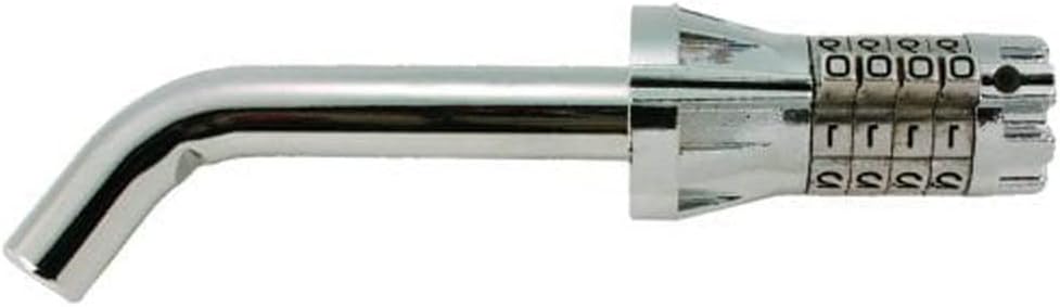 Trimax MAG200 - Trailer Receiver Lock (Resettable Combination) - Combination Lock Trailer, 5/8" Pin