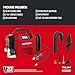 CRAFTSMAN Inflator/Vacuum/Blower 3-IN-1,Tire Inflator Portable Air Compressor with LED Light,Quiet Car Vacuum or Blower, 160 PSI for Car RV Truck,12V DC Corded and 20V DC Cordless,Tool Only
