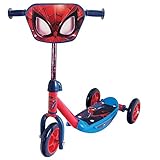 Patinete 3 ruedas Rocco Juguetes - The Amazing Spiderman Scooter 3 Ruedas