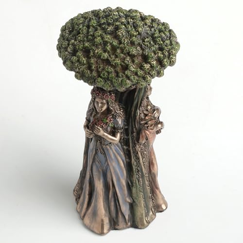 Estatua Triple Diosa Madre Doncella y Anciana 4.6 pulg miniatura 2