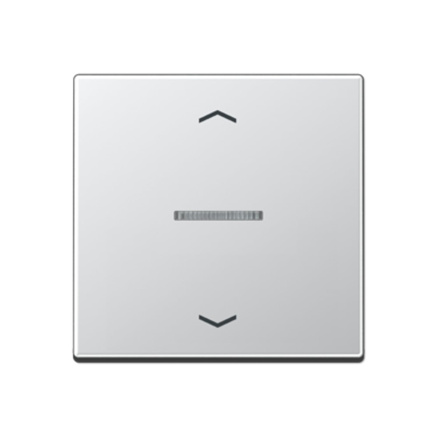 Touche eNet standard volet JUNG FMA1700PAL aluminium pour automatisme de store