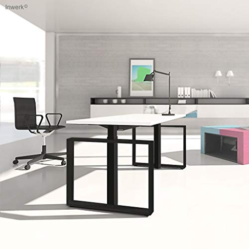 Preisvergleich Produktbild Inwerk Steh-Sitz Schreibtisch Masterlift 4, schwarz