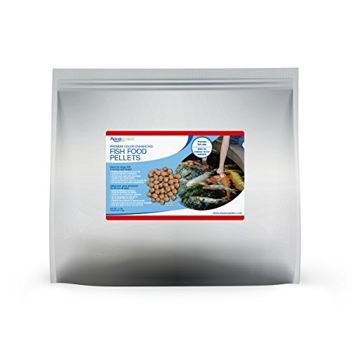 Aquascape Premium Color Enhancing Fish Food Pellets for Pond, Koi, Goldfish and More (11 Pound)