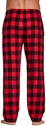 YINC Men's 100% Cotton Super Soft Flannel Pajama Pants