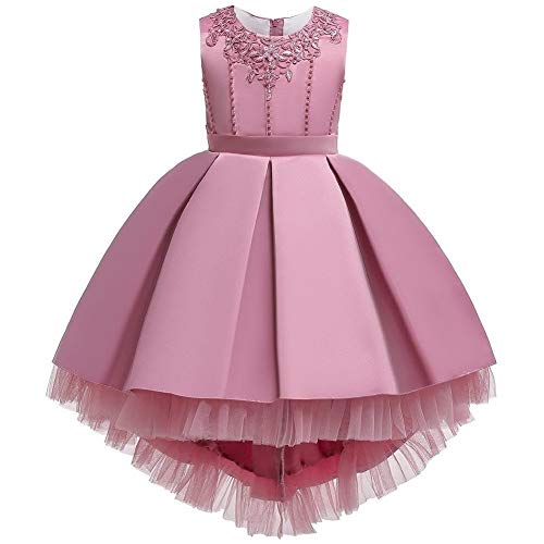 Robe de mariée de fille pour mariage et cérémonie à fleurs 3-4 ans