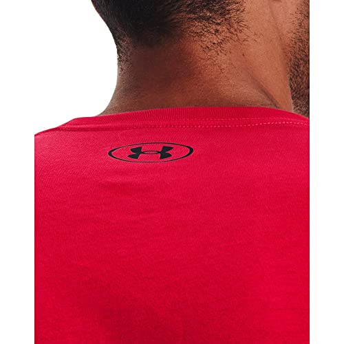 Under Armour Men's Boxed Sportstyle Short-Sleeve T-Shirt , Red (600)/Steel , X-Large #TOP3