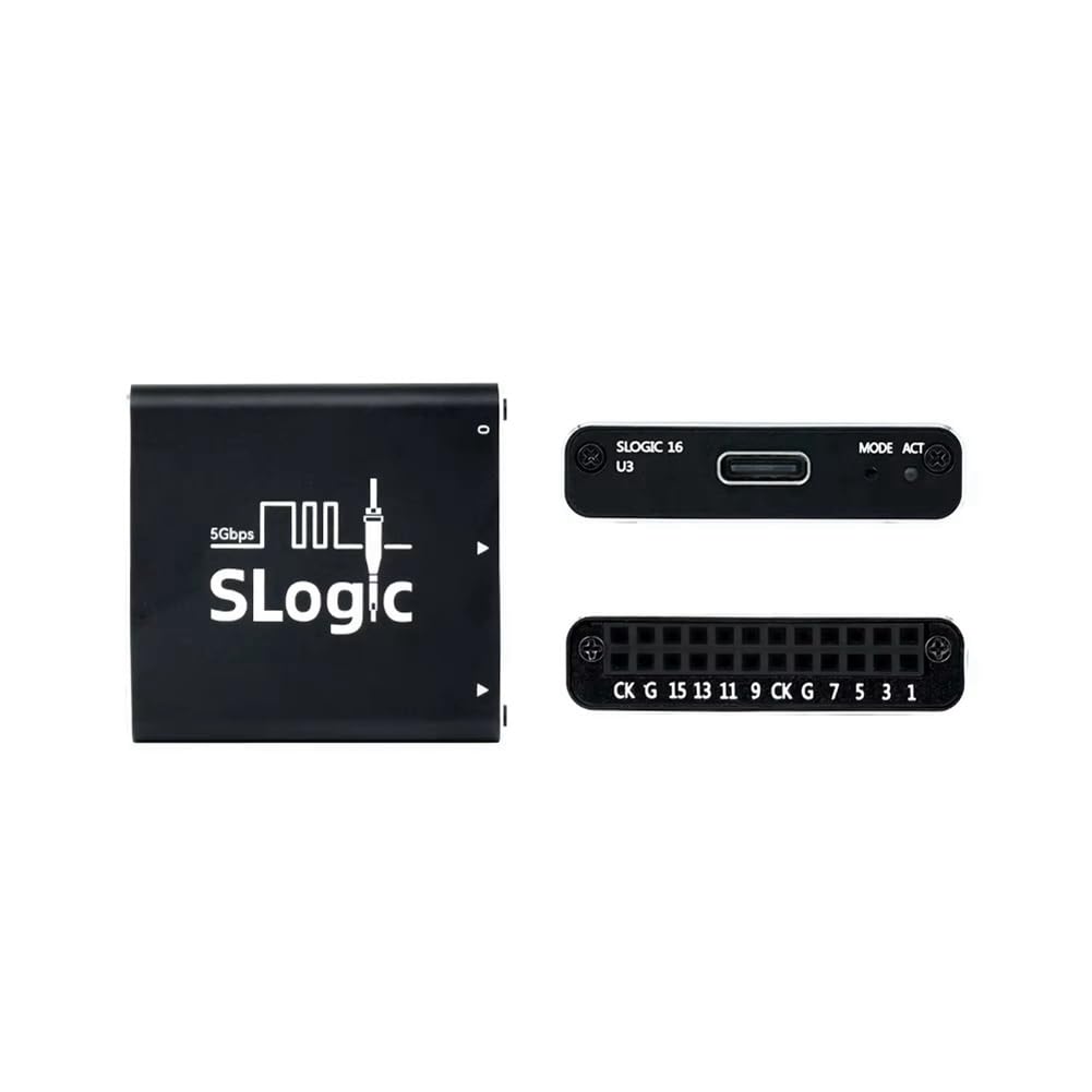 Analizador ultracompacto USB3 Lógico 16 Canales 3,2 /s