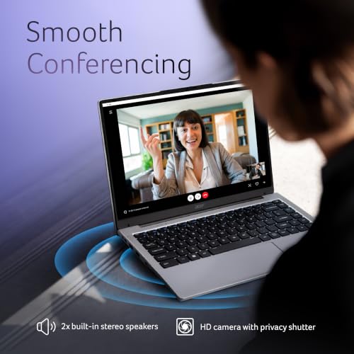 Image of Acer Aspire One, Intel Core Celeron N4500, 8GB LPDDR4 RAM / 256GB SSD, 14.0 inch /35.56cm WXGA Display, Intel UHD Graphics, Win 11 Home, Pure Silver, 1.3 Kg, A114-45, Thin and Light Laptop