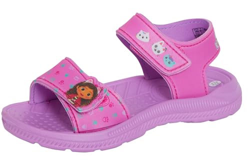 Sandales pour filles Gabby's Dollhouse imperméables en plastique EVA souple pour l'été