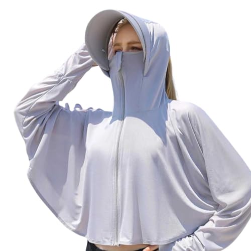 [AiO�@JAPAN] �p�[�J�[ ���f�B�[�X ���Ă��h�~�p�[�J�[ UV�J�b�g �|���`���^ �o�C�U�[�t�� �t���[�T�C�Y (�O���[)