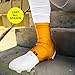 SLEEFS Solid Spats/Cleat Covers (Yellow Gold, S/M)