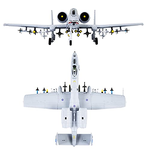 Busyflies Fighter Jet Model 1:100 A-10 Thunderbolt Ii Warthog Attack Fighter Plane Model Diecast Military Airplane Model For Collection And Gift(A-10) #TOP2