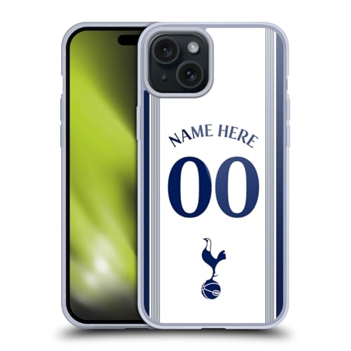 Coque iPhone 15 Plus Tottenham Hotspur personnalisée protection antichoc en gel