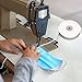 Elastic Band for Sewing 1/4 Inch Wide 10 Yards, Durable & Soft High Elasticity Stretch Elastic Bands Cord for Sewing, Waistbands, Pants, DIY Crafts, White