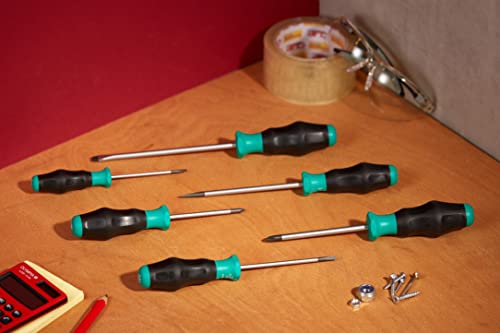 1334/6 Juego de destornilladores Kraftform Comfort, 6 piezas