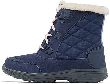 Columbia Women's Ice Maiden Shorty, Nocturnal/Dusty Pink, 6 | Image 7