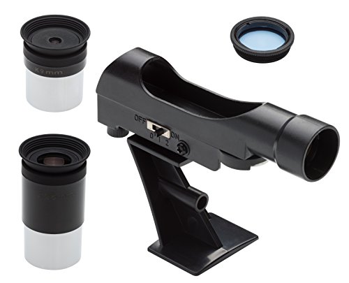 Bresser Teleskop Messier 6" Dobson mit parabolischer Optik, hochwertig und kompakt, perfekt für Reisen mit vormontiertem Tubus ohne notwendigem Aufbau inklusive LED-Sucher, 2 Okularen und Mondfilter – Bild 6
