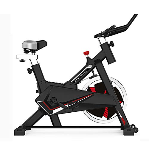 ZIJIAGE Home Exercise Bike, Spin Fitness Equipment Exercise Bike Indoor Weight Loss Equipment Pedal Bike Commercial Gym for Men Women Flywheel Weight 10Kg