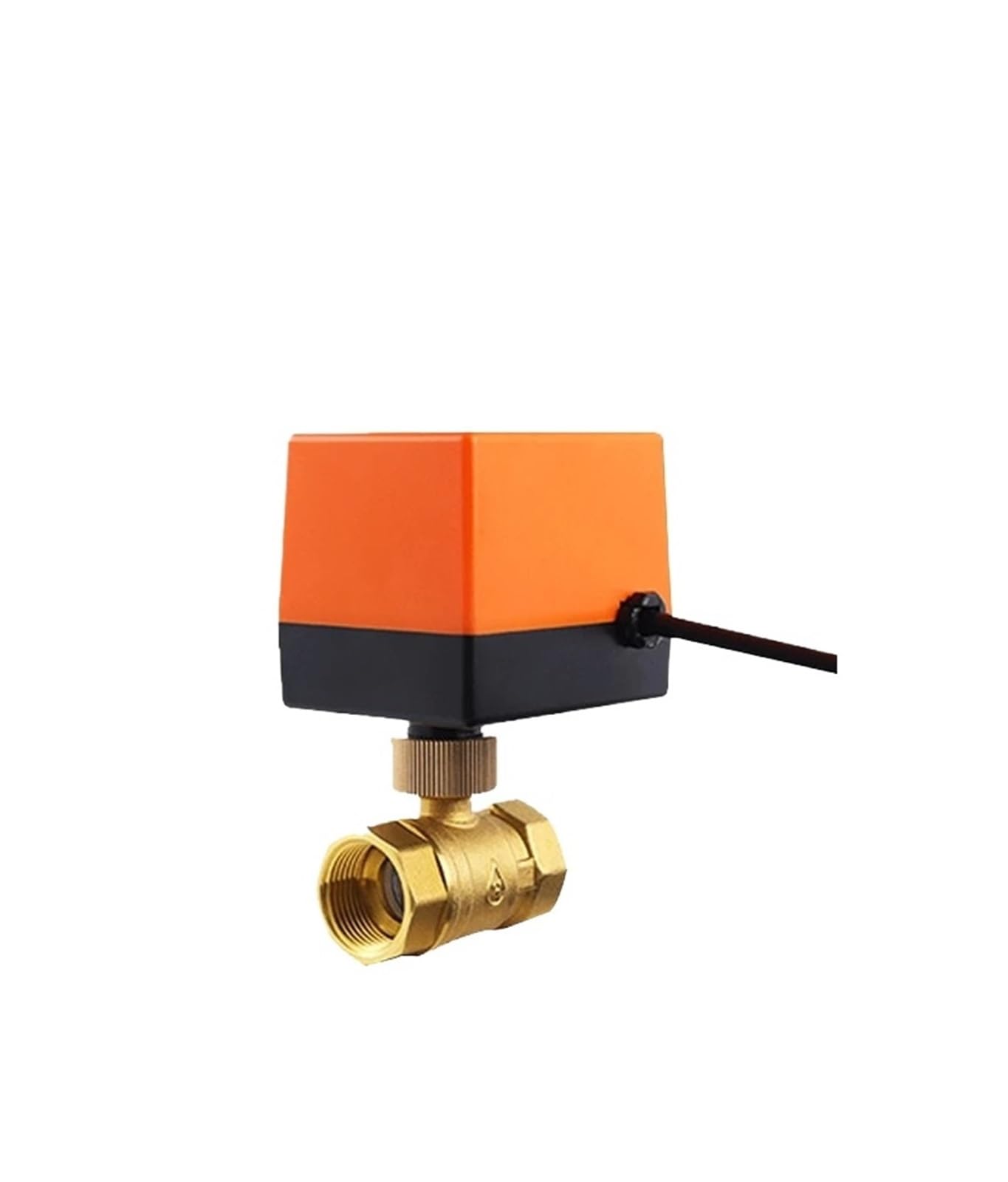 Vanne électromagnétique motorisée DN15 laiton AC220V régulateur thermique deux commandes 3 voies