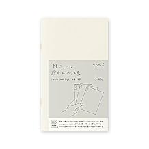 DESIGNPHIL Midori 15210006 Notebook, MD Notebook, Light, New Book, Horizontal Rule, 3 Books