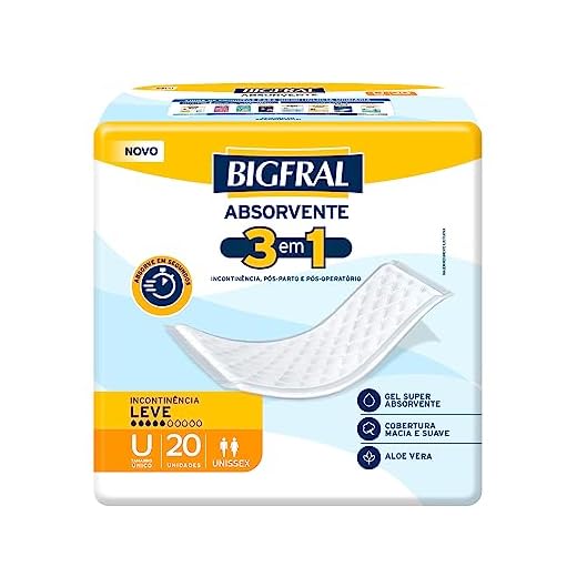 Absorvente Bigfral Plus Reg 20Un