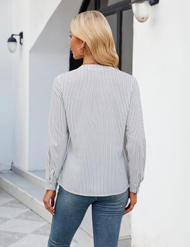 Image of Blooming Jelly Women's Long Sleeve Blouses Dressy Casual Business Work Tops