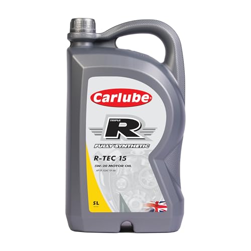 Carlube R-TEC15 5W-20 Fully Synthetic Engine Oil, 5L