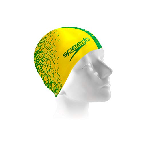 Touca Eu Amo Brasil Speedo Único Amarelo