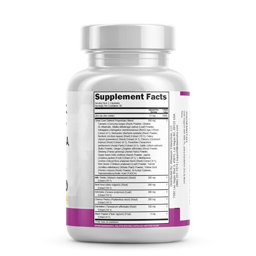 Clear Nutraceuticals Milk Thistle NAC Chanca Piedra Beet Root Artichoke Dandelion Root - Liver Cleanse Detox & Restore Complement Plus TUDCA Choline & Ginger 60 Rely - Image 7