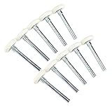  10 Uds, Puerta de garaje, puerta, rodillo de nailon, seccional, repuesto, rueda de rodamiento, accesorios de puerta y ventana de vástago de 2 pulgadas