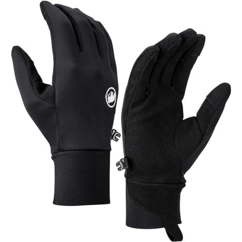 Mammut Astro Glove | Warme Handschuhe für Damen und Herren, Gore-Tex Winterhandschuhe, Für Fahrrad, Ski und Outdoor Sport, Touchscreen-Kompatibel, Winddicht | Schwarz, Size 10