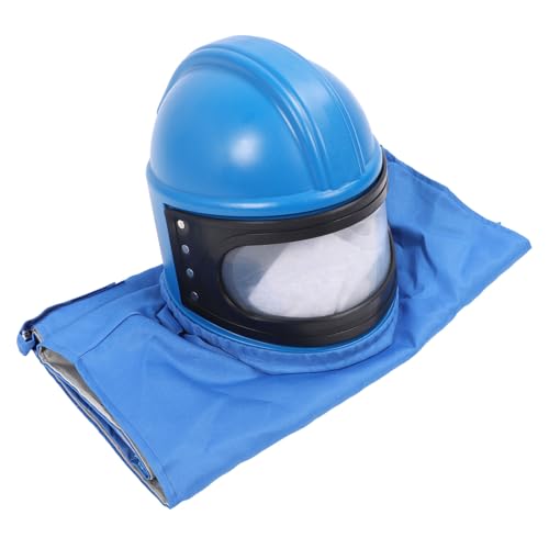 Sandstrahlhelm Sicherheits Helm für Sandstrahlen Arbeitsschutz Metallverarbeitung