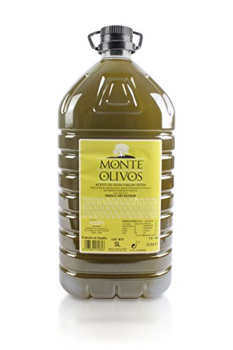 Monte Olivos - Aceite de Oliva Virgen Extra - sin filtrar - 3 garrafas de 5 litros -