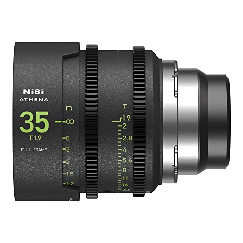 Image of NiSi - Athena Prime Master Kit PL Mount - 8-Lens Kit Includes (14mm T2.4, 18mm T2.2, 25mm T1.9, 35mm T1.9, 40mm T1.9, 50mm T1.9, 85mm T1.9, 135mm T2.2) Wide Angle Cinema Lens Full Frame with Hard Case