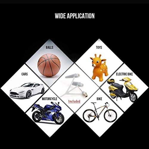 Image of High Pressure Bicycle Air Pump For Car Bike Cycle Inflatable Furniture /Toys Chrome Plated Body Height 2 feet (Made In India)