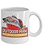 Cyber Hutt West Outdoor Man Your Adventure Store Break Room Inspired Coffee 11 oz.Mug..White Mug TV Show