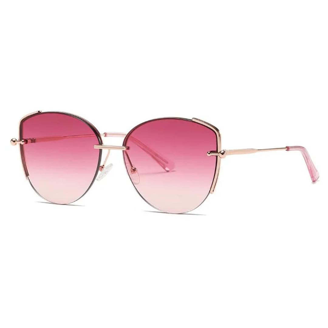 Occhiali da sole da donna Cat Eye, occhiali da sole da spiaggia, protezione solare, anti-UV e parasole