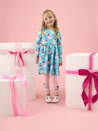 Image of RuffleButts Baby Girls Patterned Footless Ruffled Tights - Ruffle Tights | For Female Infants And Toddlers, Everyday Wear, Special Occasion Outfits, Layering Essential