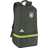 DFB-Logo auf der Vorderseite adidas Rucksack DFB Auswärtsoutfit, Base Green S15, 15 x 30 x 50 cm, 22 Liter