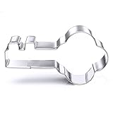 WOTOY 3.3-inch Key Biscuit Cookie Cutter - Stainless Steel