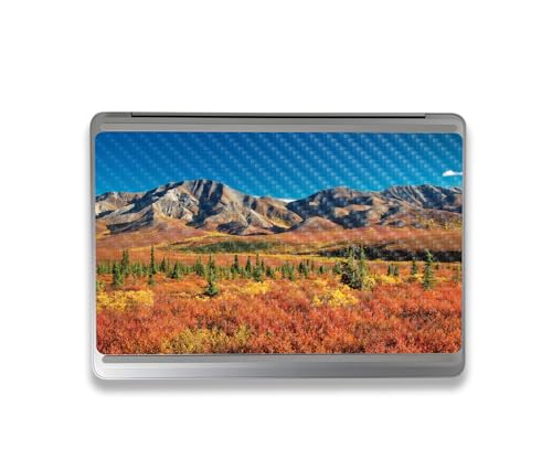 Image of MightySkins Carbon Fiber Skin Compatible with Microsoft Surface Laptop Studio 2 (2023) Full Wrap Kit - Denali Dreams | Protective, Durable Textured Carbon Fiber Finish | Made in The USA