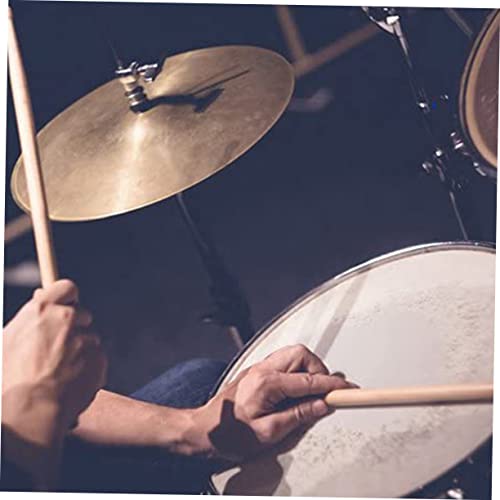Set de baquetas de maple y escobillón de percusión ligero miniatura 3