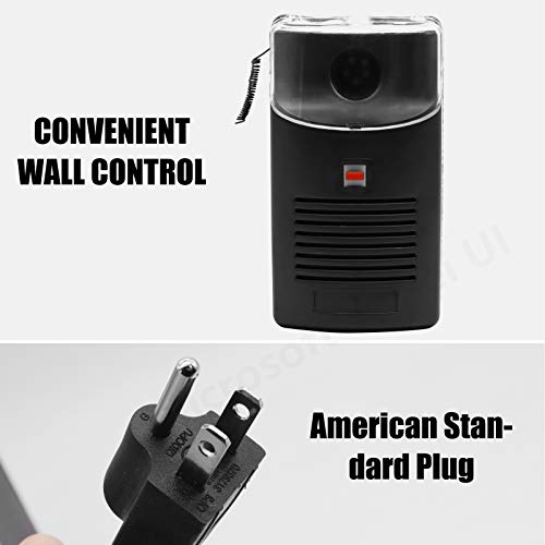 Auto Roll Up Door Opener, 50 Decibel Garage Rolling Gate Opener with